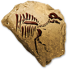 Hadrosaurfossilicon.png