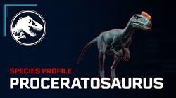 Species Profile - Proceratosaurus