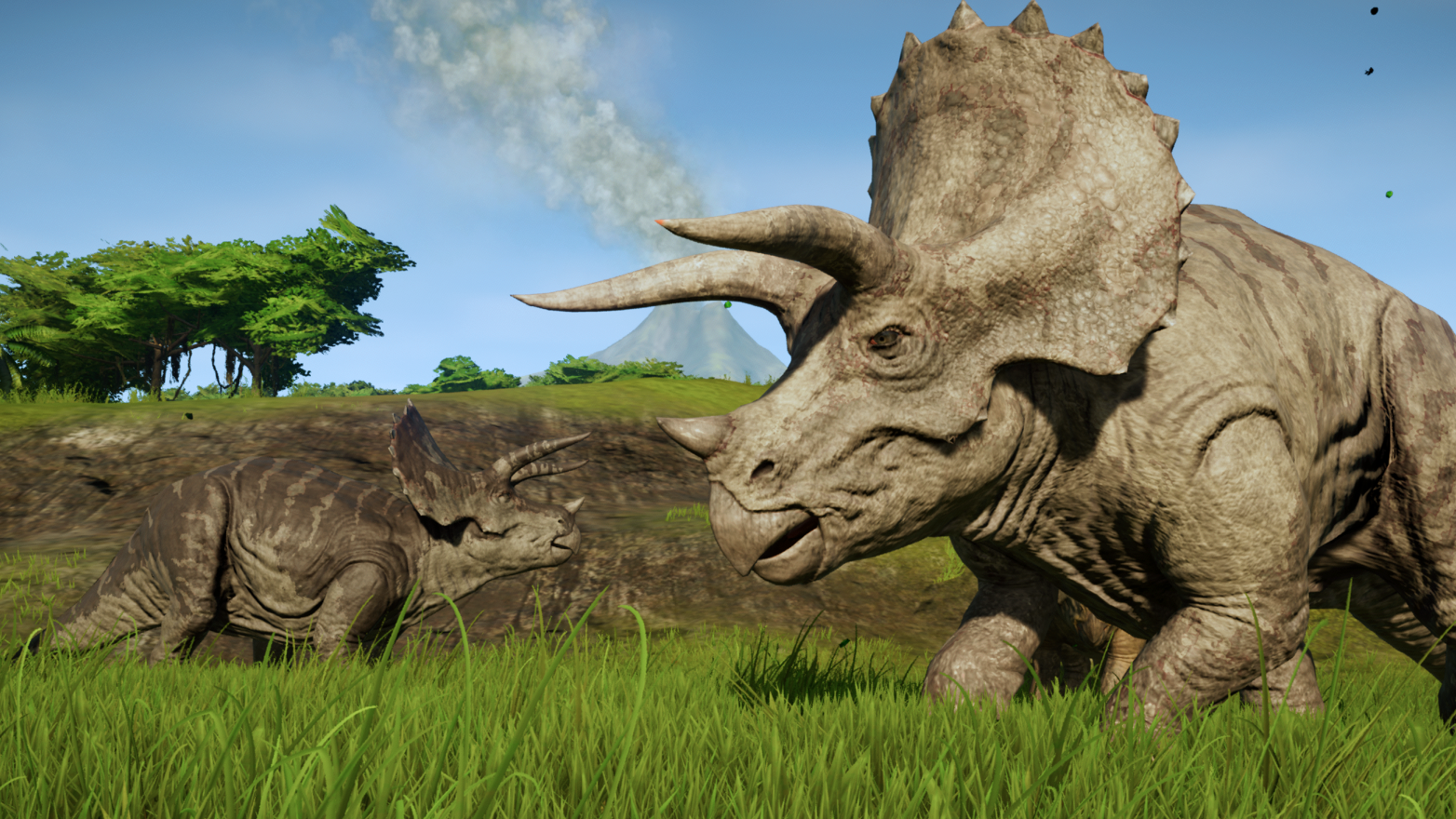 triceratops jurassic world evolution