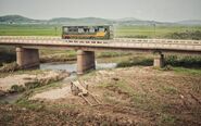 A North Korean bus.