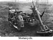 Mortarcycle.