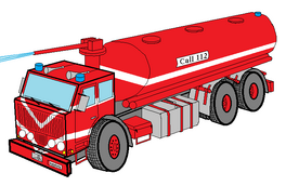 Scando C-500-30 fire truck