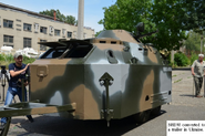 BRDM converted to a trailer.