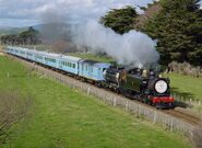 The WAB-Class had the longest name out of any steam locomotive in New Zealand.