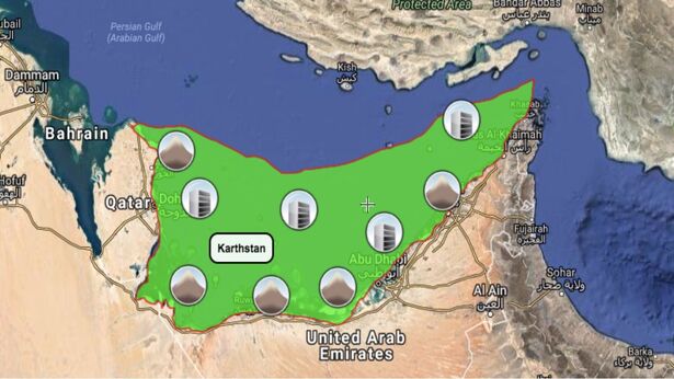 Karthstan map