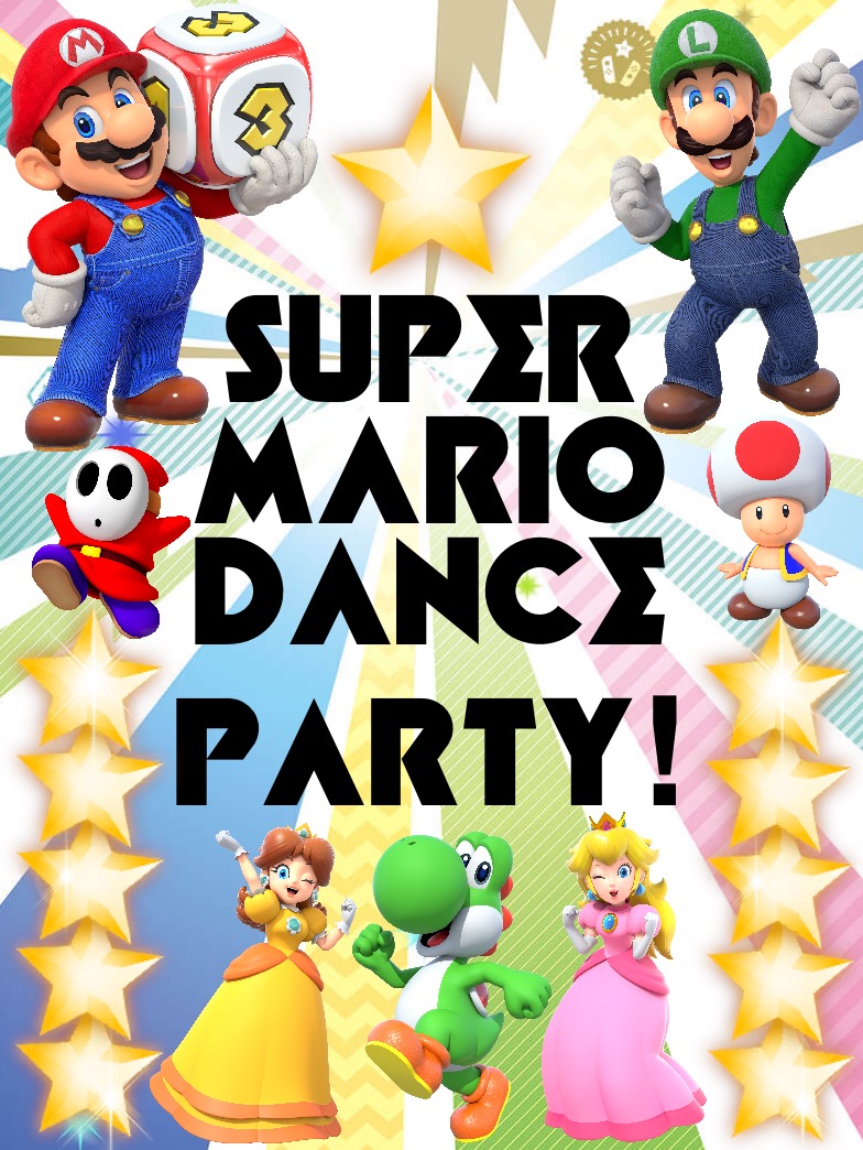 super mario party dance