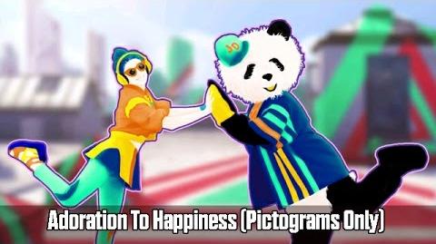 Just Dance Vitality School - Adoration To Happiness Gameplay (Pictograms Only)