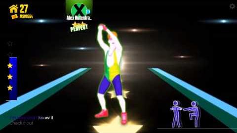 Just dance now Sexy and i know it 5 stars