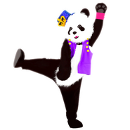 Cubierta de Just Dance 2017 (Versión Panda)
