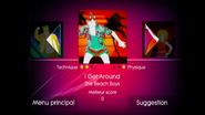 I Get Around en el menú de Just Dance