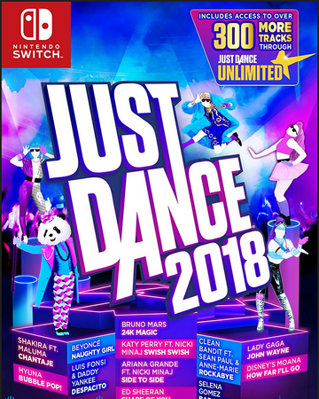2018 just dance switch