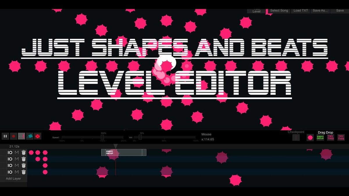 Just Shapes & Beats Level Editor | Just Shapes and Beats вики | Fandom