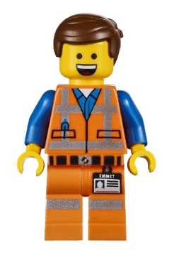 Lego emmet hair sale