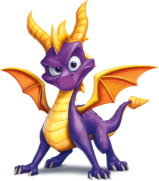 Spyro The Dragon Video Game Diamond Painting 