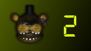 Golden Freddy in the thumbnail for the game's Beta.