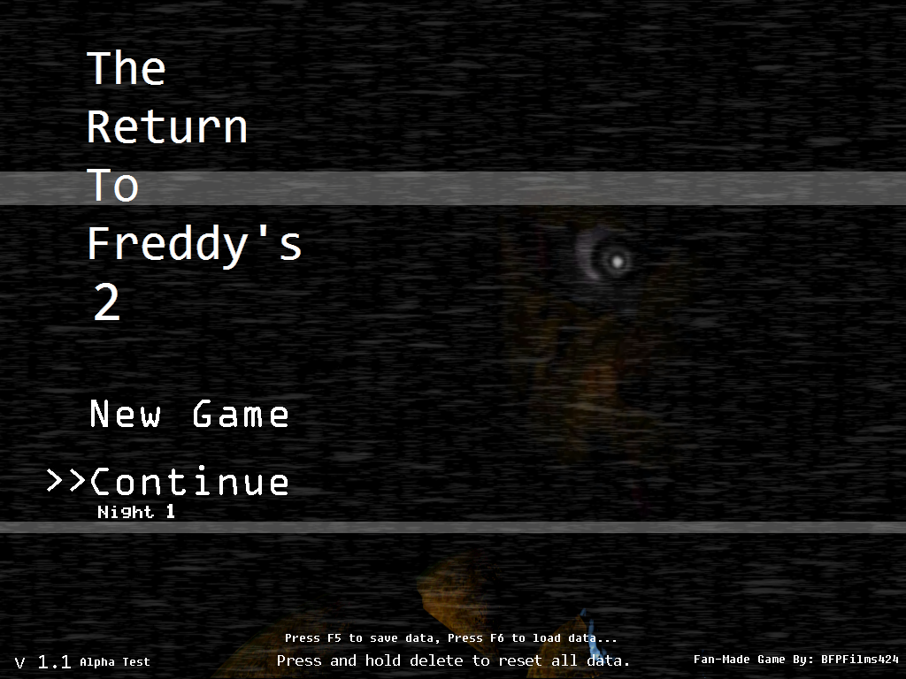Demos and Pre-Releases | The Return to Freddy's Wiki - Fandom