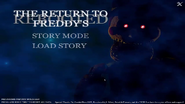 A newer version of the title screen when it was known as The Return to Freddy's: Rebooted, as seen in Pre-Release 2.