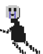 The Puppet's sprite for the minigames.