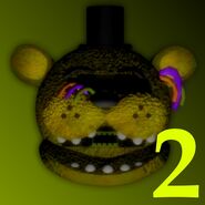 Golden Freddy in an early icon of the game.