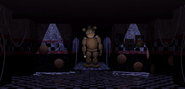 Freddy Fazbear in The Office hallway.