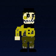 A sprite of Tortured Golden Lockjaw that was going to have been used in one of the many but different minigames for TRTF5 in the early stages (this was also an icon used by Tyler back in the day for his YouTube icon).