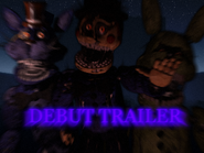 Tortured Lockjaw, Tortured Sugar and Tortured Spring Bonnie in a picture from BFP's Deviantart teasing the Official Trailer. Note how it says "Debut" instead.