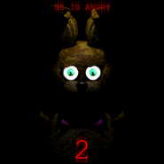 Spring Bonnie in a teaser for TRTF 2's scrapped 2017 Major Update.