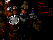 An image of Tortured Freddy along with Tortured Chica, Tortured Bonnie and Tortured Fredbear.