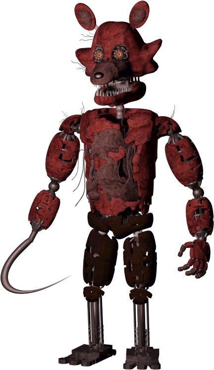 Withered Foxy Jumpscare by EverythingAnimations