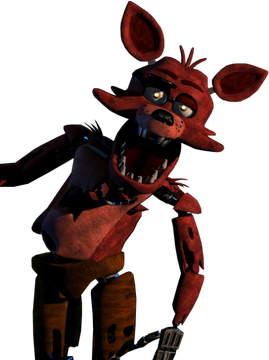 Fixed Withered Foxy Jump scare (Fred bear's Family Diner)