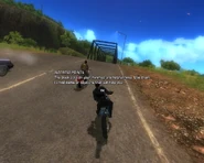 Interest points. The black dots on your minimap are helpful hints. Use them to find items or locations that will help you.