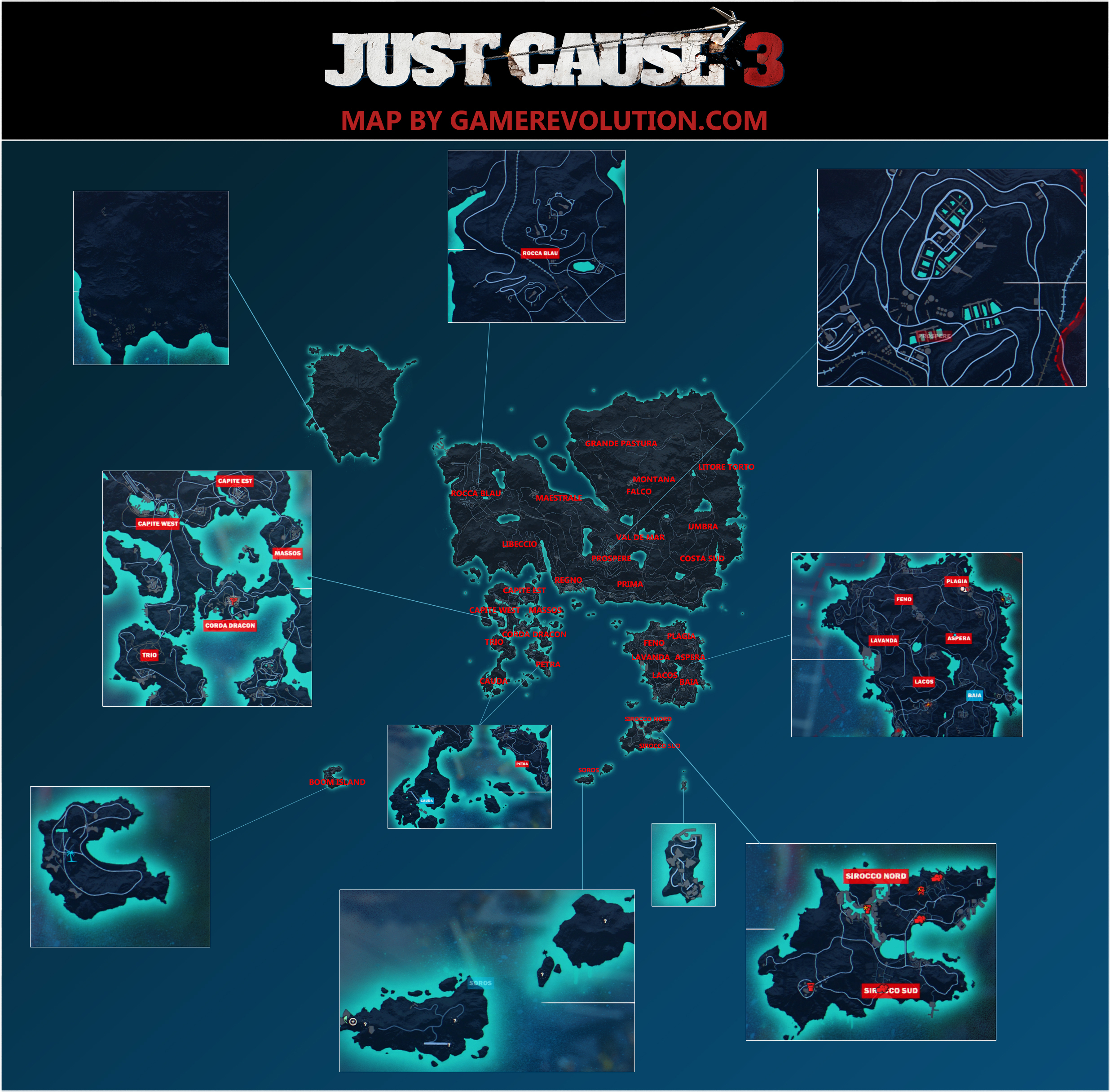 just cause 4 map size