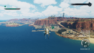 The port with the mission trigger.