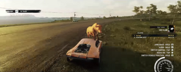 Cow on car glitch