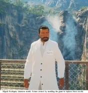 His character model.