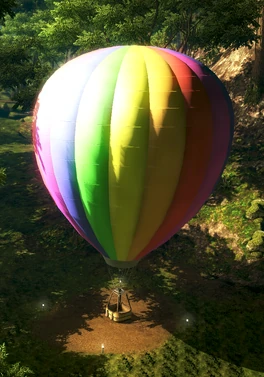 Hot air balloon(2)