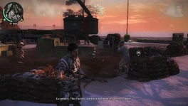 The   at the end of this mission.