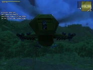 Minigun close-up view