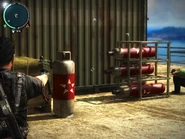 JC2 - Both types of Gas Tanks on an offshore rig.