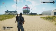 Fuel outpost on the eastern side.