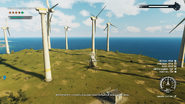 As viewed from an Emsavion Utility Heli.