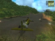 The airfield.