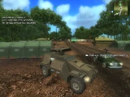 At the La Perdida military base.