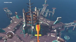 Stingray main facility. The helicopter is a  ordered from .