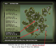 JC1 PDA extraction map