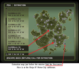 JC1 PDA extraction map