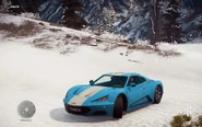 Verdeleon 3, the highest end sports car in Just Cause 3, not counting the F1 car.
