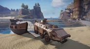 JC3 landing craft and APC