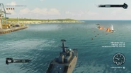 At Puerto Málaga. See also: Naval mines.