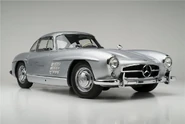 Mercedes-Benz 300SL.jpg (53 KB) The Mercedes-Benz 300SL, one of the real life vehicles the body shape resembles.